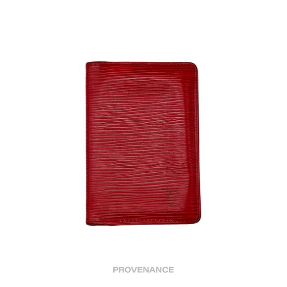 🔴 Louis Vuitton Pocket Organizer - Red Epi Leather - Picture 2 of 10